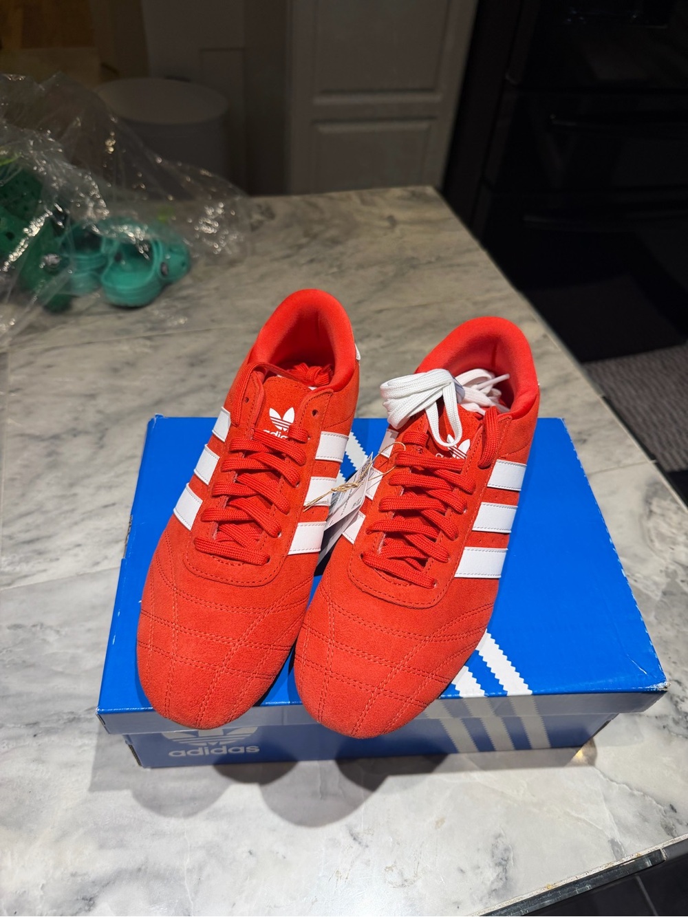 adidas taekwondo lace Sneakers with White Stripes - Picture 3 of 11